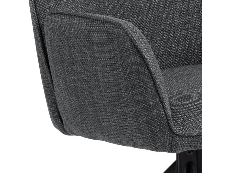 Krzesło Glenda szare ciemne Basel 19 - ACTONA